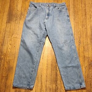 Vintage Maverick Men's Blue Denim Jeans Size 38x32
